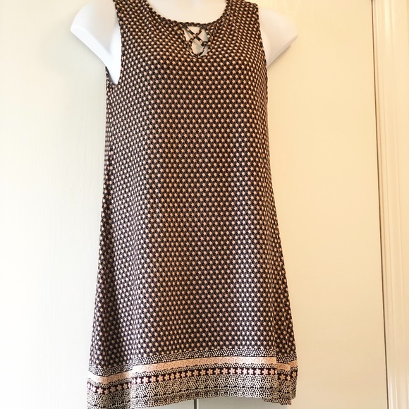 Max Studio A-Line Dress Size: M, EarthTones - Picture 1 of 11